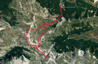 il costone mappa