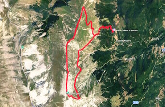 monte vettore mappa