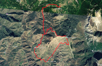 borghi dimenticati della laga mappa