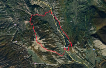 monte turchio mappa