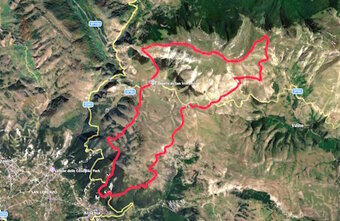 monte san franco mappa