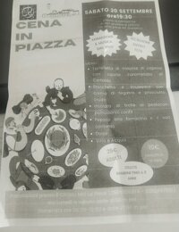 CENA IN PIAZZA 