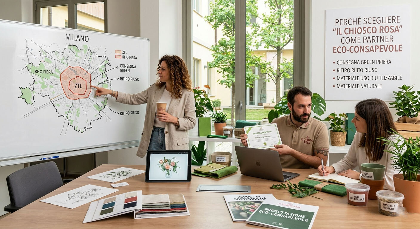 Allestimenti green per eventi a Milano (e a Rho Fiera): come essere sostenibili senza rinunciare all'eleganza