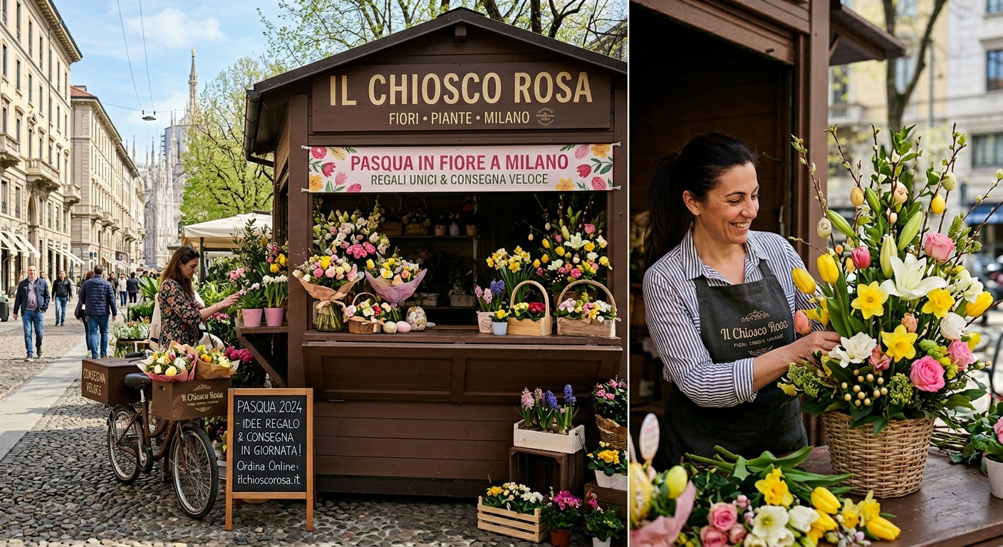Pasqua in Fiore a Milano: idee regalo e consegna veloce in tutta la citt&agrave;