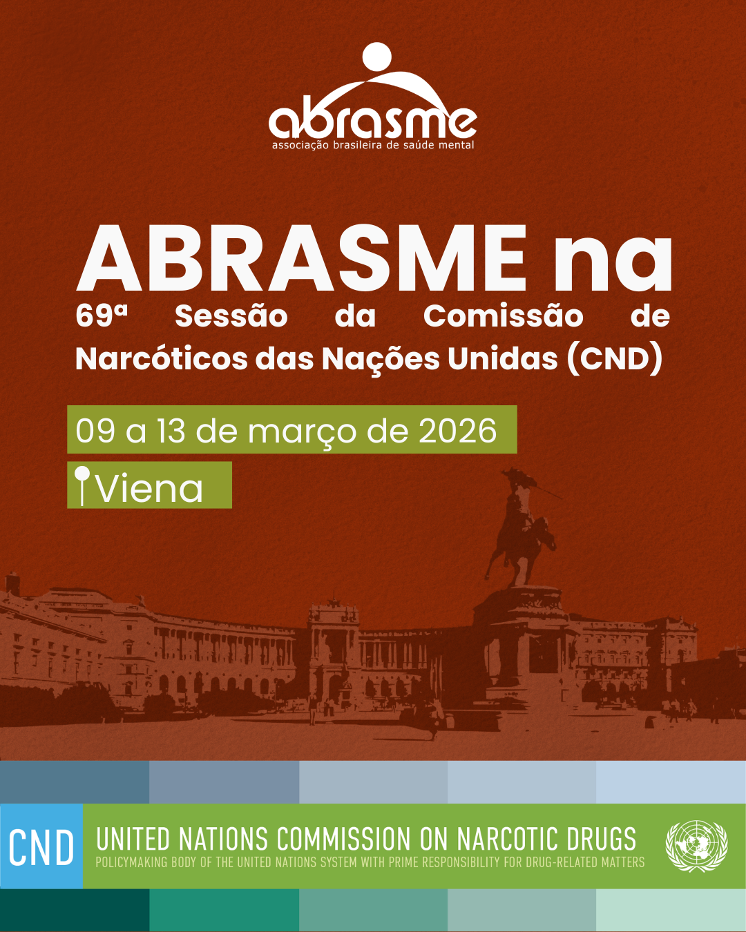 ABRASME estará na 69º CND, confira a programação
