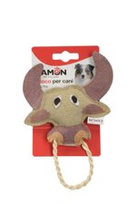 gioco-toro-in-tessuto-per-cani-rosso