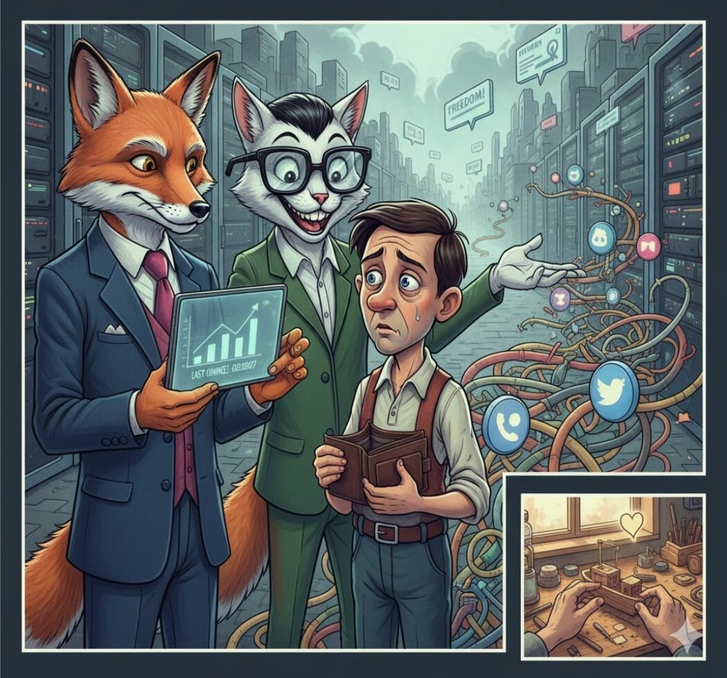 Il Gatto e la Volpe del Digitale