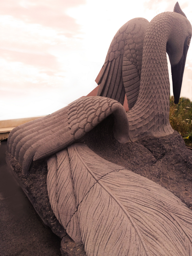 sculture in pietra lavica 