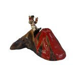 scultura-napoli-in-terracotta-vesuvio-con-pulcinella-fatto-e-dipinto-a-mano-made-in-italy