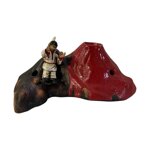 scultura-napoli-in-terracotta-vesuvio-con-pulcinella-fatto-e-dipinto-a-mano-made-in-italy