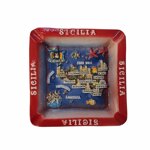 posacenere-sicilia-in-ceramica-in-rilievo-fatto-a-mano-in-italia