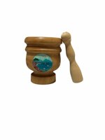 mortaio-in-legno-con-veduta-di-napoli-made-in-italy