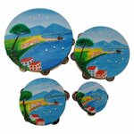 tamburello-artigianale-in-legno-e-pelle-veduta-di-napoli-di-giorno-dipinto-a-mano-con-pittura-acrilica-varie-misure-made-in-italy