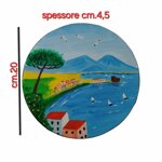 tamburello-artigianale-in-legno-e-pelle-veduta-di-napoli-di-giorno-dipinto-a-mano-con-pittura-acrilica-varie-misure-made-in-italy