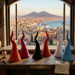 corno-portafortuna-in-ceramica-effetto-schiumato-fatto-a-mano-in-italia