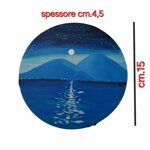 tamburello-artigianale-in-legno-e-pelle-veduta-di-napoli-di-notte-dipinto-a-mano-con-pittura-acrilica-varie-misure-made-in-italy