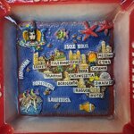 posacenere-sicilia-in-ceramica-in-rilievo-fatto-a-mano-in-italia
