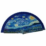 ventagli-in-legno-fatti-a-mano-stampa-dipinto-van-gogh-e-gustav-klimt