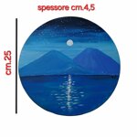 tamburello-artigianale-in-legno-e-pelle-veduta-di-napoli-di-notte-dipinto-a-mano-con-pittura-acrilica-varie-misure-made-in-italy