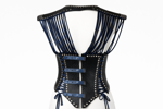 corsetto-bretia-in-cuoio-nero-lycra-blu-e-argento