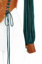 corpetto-strutturato-con-maniche-in-cuoio-naturale-e-lycra-verde