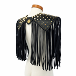 spalle-in-cuoio-nero-e-frange-in-lycra-con-rivetti-perlati-bagnati-in-oro