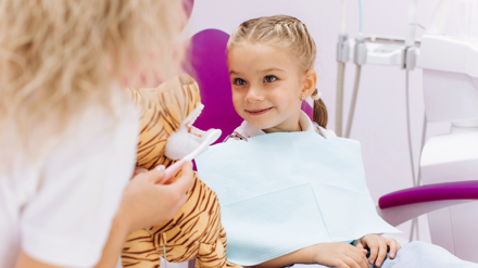 Prima visita dal dentista per bambini nello studio Polodent di Udine