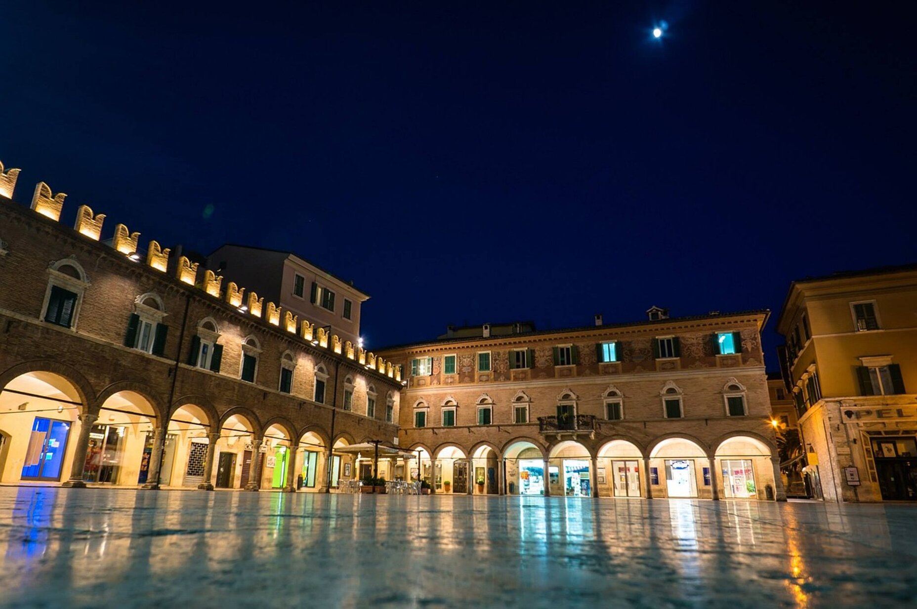Immagine del centro storico di Ascoli Piceno Immagine del centro storico di Ascoli Piceno